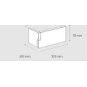 Narożnik Dekoracyjny Madera 2 9,3/32x18 cm Stegu Narożnik Dekoracyjny Madera 2 9,3/32x18 cm Stegu