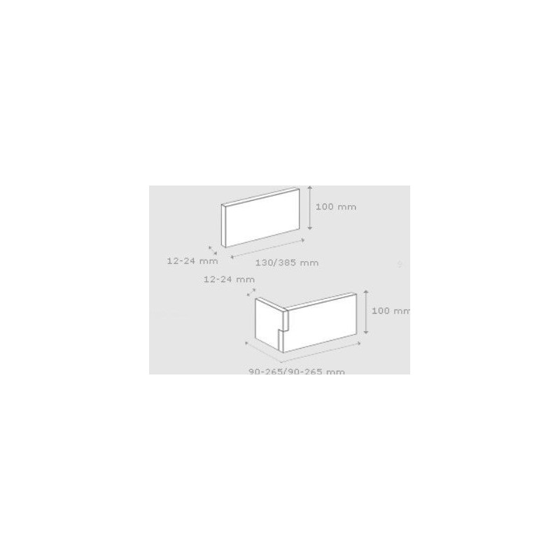 Narożnik Dekoracyjny Nepal 4 9/26,5x10 cm Stegu Narożnik Dekoracyjny Nepal 4 9/26,5x10 cm Stegu