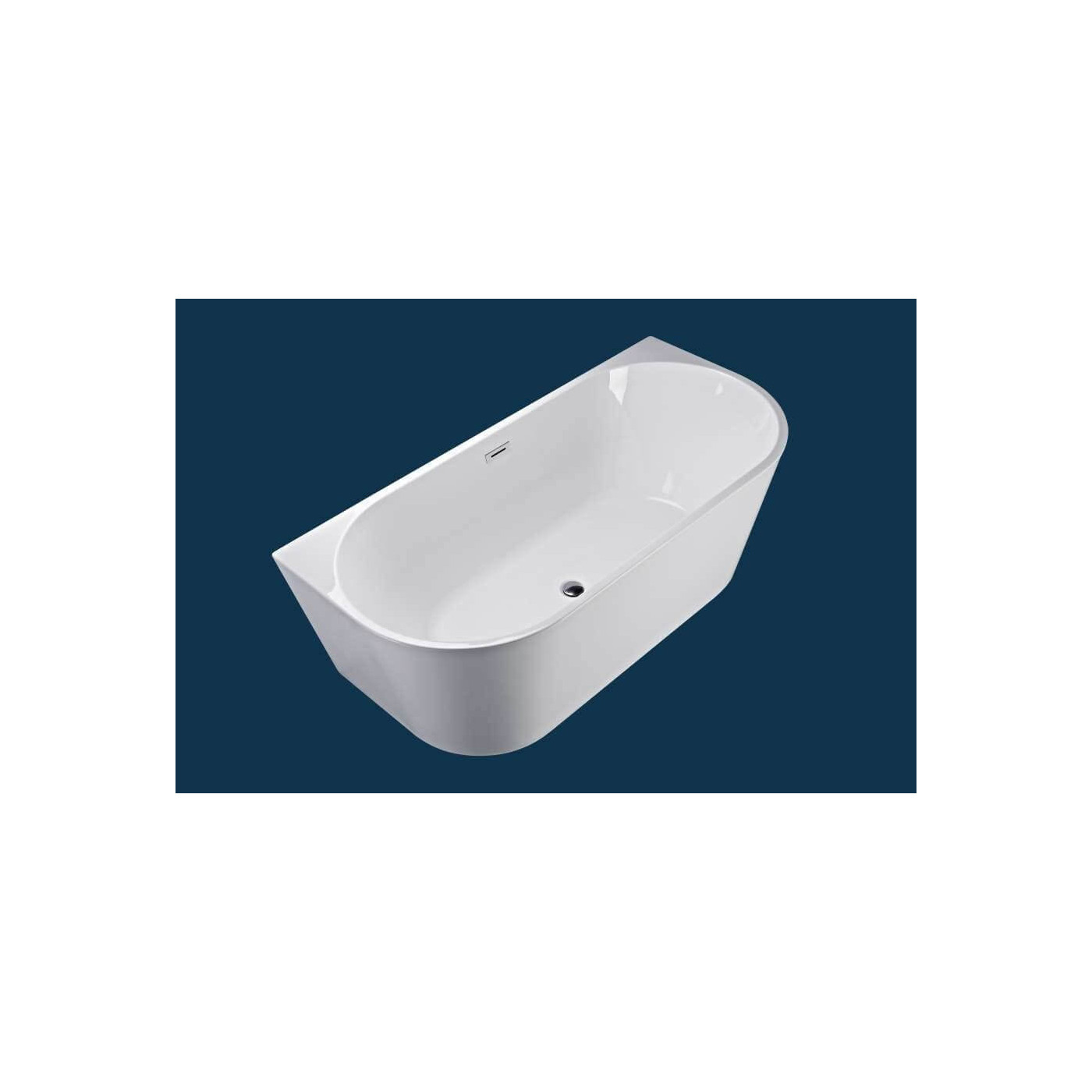 Wanna Wolnostojąca Przyścienna Emilia 170x80 Emporia Wanna Wolnostojąca Przyścienna Emilia 170x80 Emporia