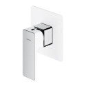 Bateria Prysznicowa Podtynkowa Parma Chrom/Biały PM7445CRB Omnires Bateria Prysznicowa Podtynkowa Parma Chrom/Biały PM7445CRB Omnires