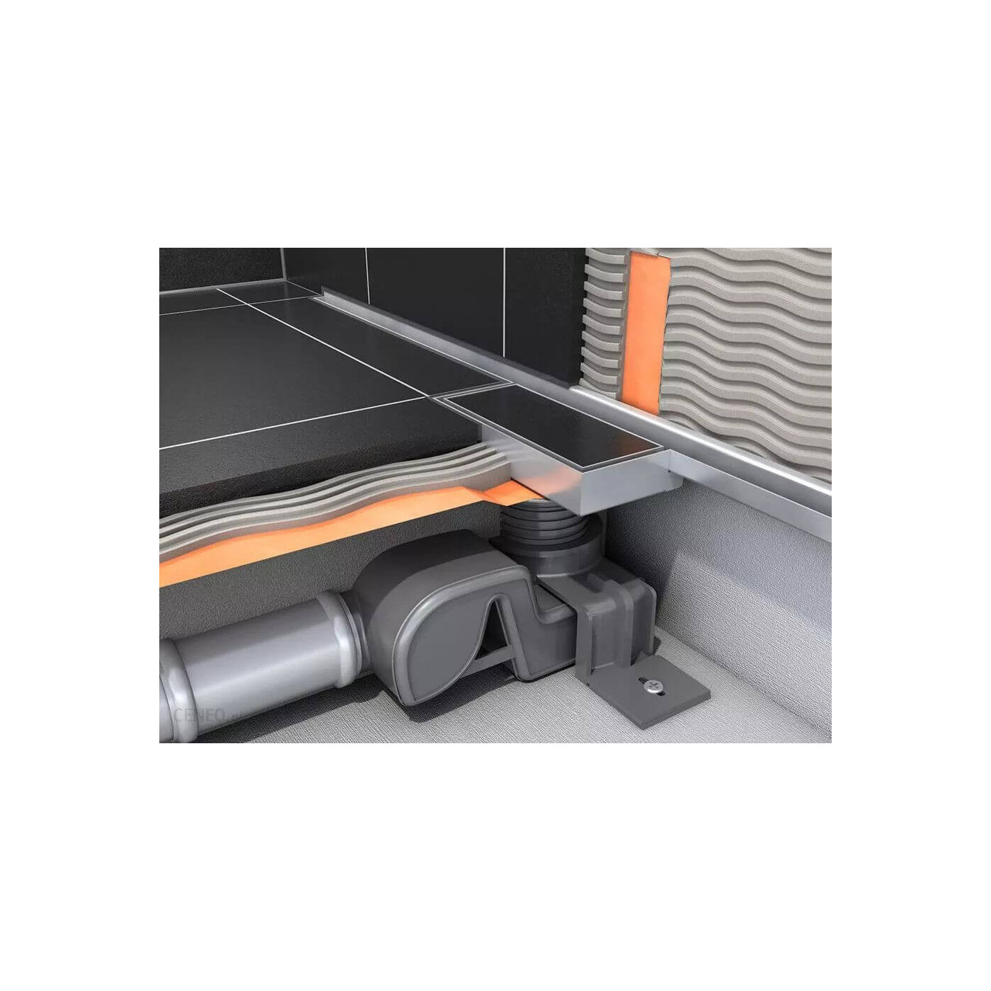 Odpływ Liniowy Waterstop L 700mm 70 Easy Drain Odpływ Liniowy Waterstop L 700mm 70 Easy Drain