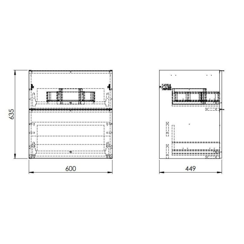 Szafka Look 60 2S 167077 Elita Szafka Look 60 2S 167077 Elita