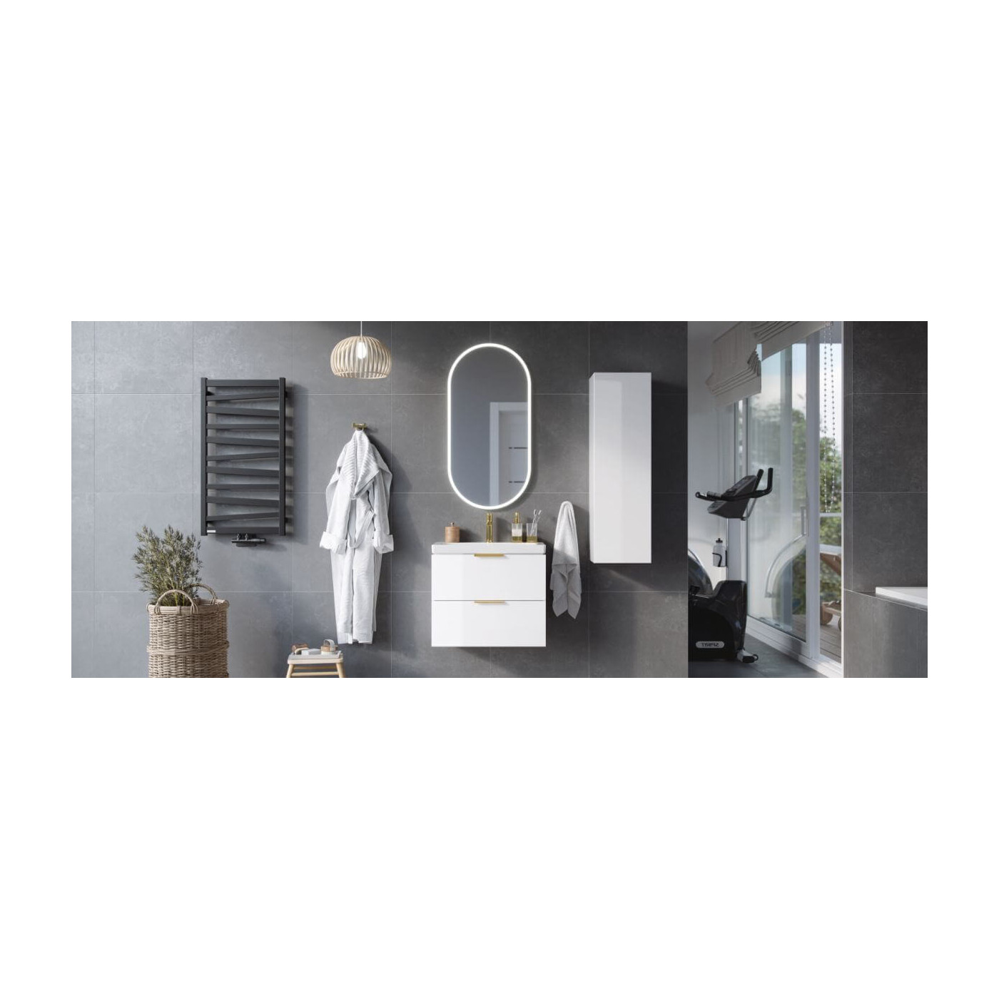 Lustro LED Owalne Lumiro 100x50 DOEX.LU100.050.AC Excellent Lustro LED Owalne Lumiro 100x50 DOEX.LU100.050.AC Excellent