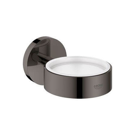 Uchwyt Na Kubek Albo Mydelniczkę Essentials Hard Graphite 40369A01 Grohe