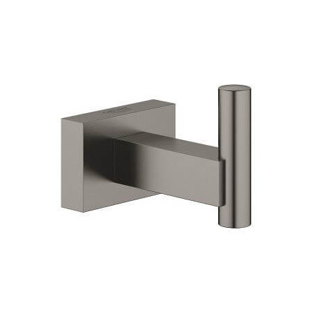 Haczyk Na Płaszcz Kąpielowy Essentials Cube Brushed Hard Graphite 40511AL1 Grohe