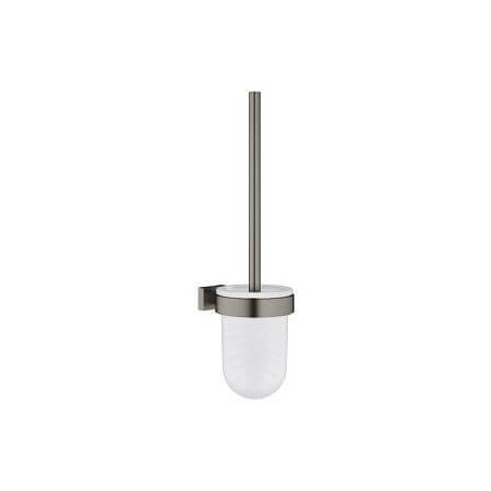 Szczotka Toaletowa (Komplet) Essentials Cube Brushed Hard Graphite 40513AL1 Grohe