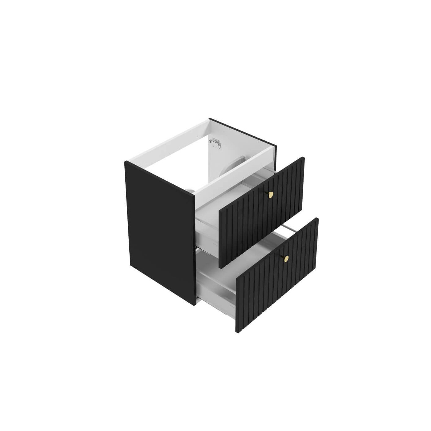 Szafka Wisząca 0D2S Czarny 001-D-06023 Emporia Szafka Wisząca 0D2S Czarny 001-D-06023 Emporia