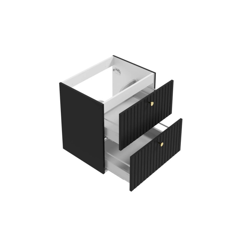 Szafka Wisząca 0D2S Czarny 001-D-06023 Emporia Szafka Wisząca 0D2S Czarny 001-D-06023 Emporia