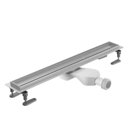 Odpływ Liniowy 70cm Z Rusztem Do Zabudowy PłytkąStal Nierdzewna Polerowana Stilio INEX.1515.700.P.SNP Excellent