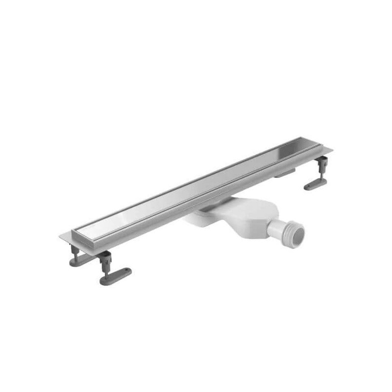 Odpływ Liniowy 60cm Z Rusztem DekoracyjnymStal Nierdzewna Polerowana Stilio INEX.1515.600.R.SNP Excellent Odpływ Liniowy 60cm Z Rusztem DekoracyjnymStal Nierdzewna Polerowana Stilio INEX.1515.600.R.SNP Excellent