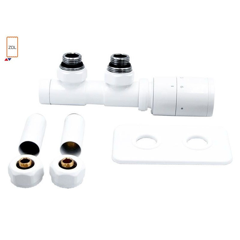 Zestaw Termostatyczny Max Ze Złączką I Maskownicą Lewy Biały 19644 Emporia Zestaw Termostatyczny Max Ze Złączką I Maskownicą Lewy Biały 19644 Emporia