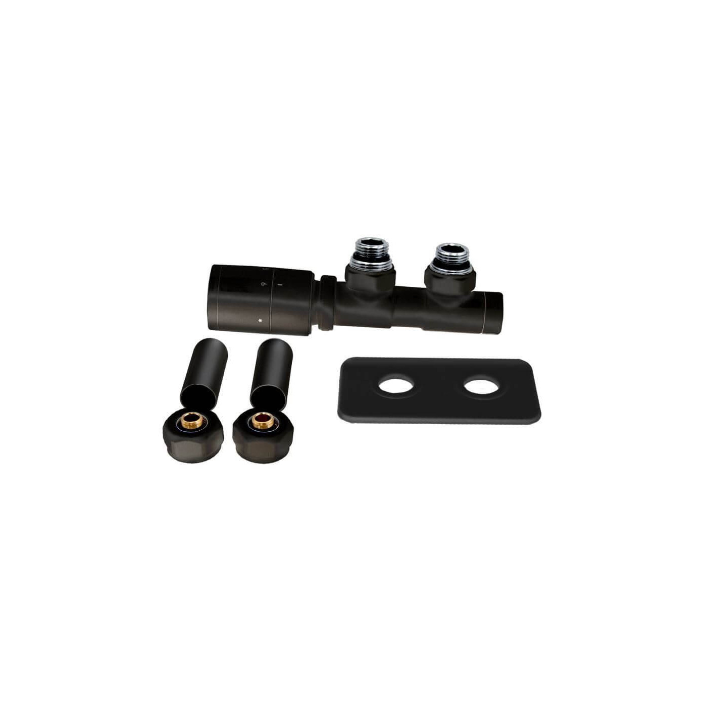 Zestaw Termostatyczny Max Lewy Czarny 19646 Emporia Zestaw Termostatyczny Max Lewy Czarny 19646 Emporia