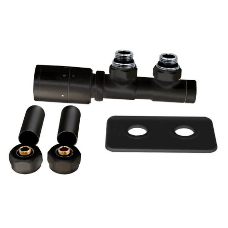 Zestaw Termostatyczny Max Lewy Czarny 19646 Emporia