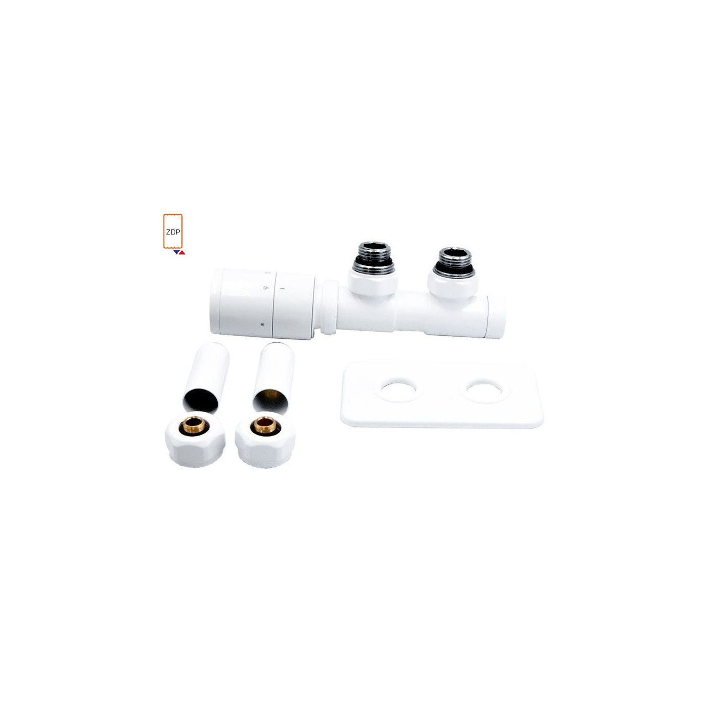 Zestaw Termostatyczny Max Ze Złączką I Maskownicą Prawy Biały 19645 Emporia Zestaw Termostatyczny Max Ze Złączką I Maskownicą Prawy Biały 19645 Emporia