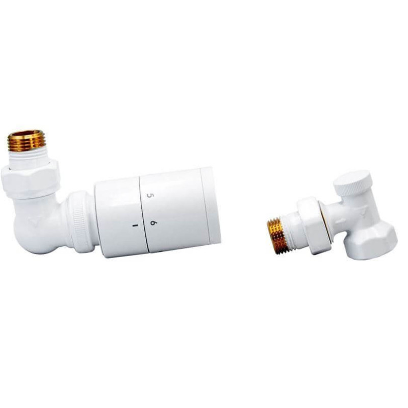 Zestaw Termostatyczny Osiowy Lewy Biały 19639 Emporia Zestaw Termostatyczny Osiowy Lewy Biały 19639 Emporia