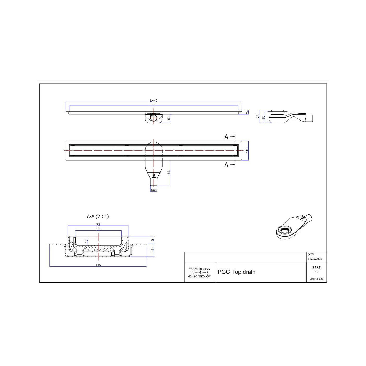Odpływ Liniowy Top Drain 90 cm Z Syfonem H+M Snake Czarny Mat 112.3546.19.090/522.0121.19.090 Emporia Odpływ Liniowy Top Drain 90 cm Z Syfonem H+M Snake Czarny Mat 112.3546.19.090/522.0121.19.090 Emporia