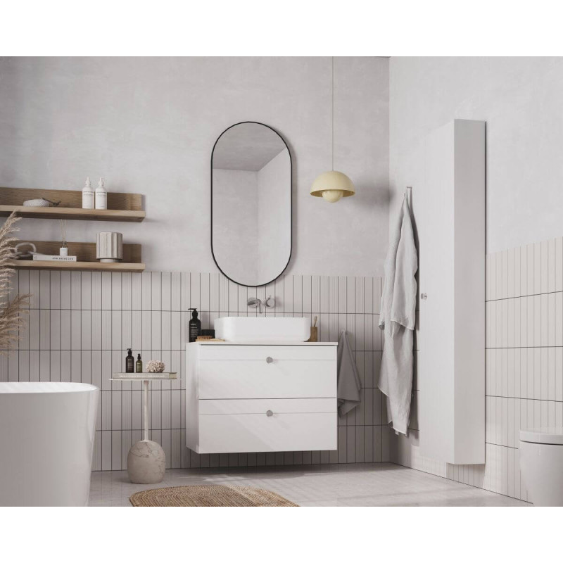 Słupek Wiszący 1D0S Loop C42 Slim 1D0S Bez Uchwytów Biały Mat 001-C-04202 Emporia Słupek Wiszący 1D0S Loop C42 Slim 1D0S Bez Uchwytów Biały Mat 001-C-04202 Emporia