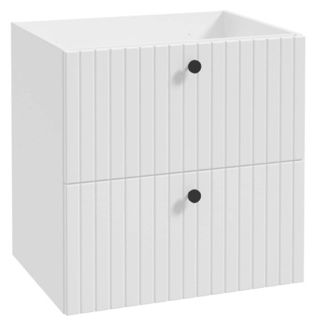 Szafka Wisząca 0D2S Rio D60 Bez Uchwytów Biały Mat 001-D-06015 Emporia