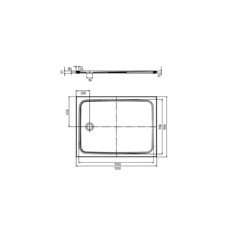 Brodzik Prostokątny Cayonoplan 90x120 Obniżony Nośnik 362347980001 Kaldewei Brodzik Prostokątny Cayonoplan 90x120 Obniżony Nośnik 362347980001 Kaldewei
