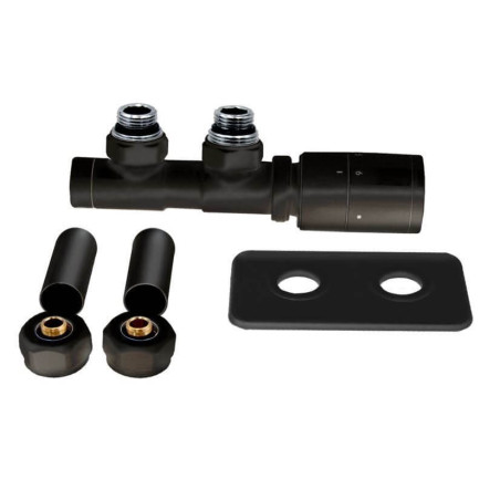 Zestaw Termostatyczny Max Wersja Prawa Czarny Emporia