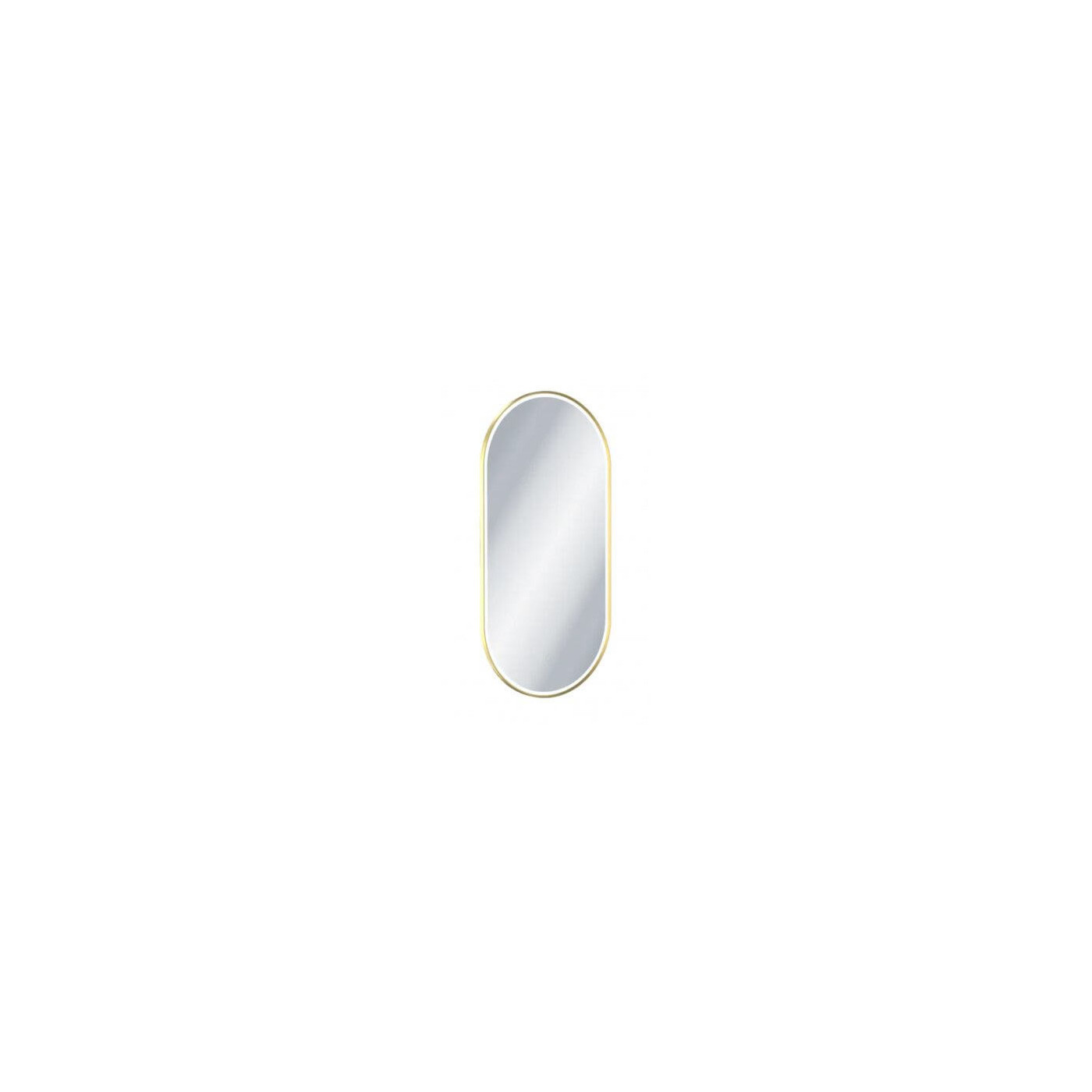 Lustro Led Corido Złoty Połysk DOEX.CO100.050.GL Excellent Lustro Led Corido Złoty Połysk DOEX.CO100.050.GL Excellent
