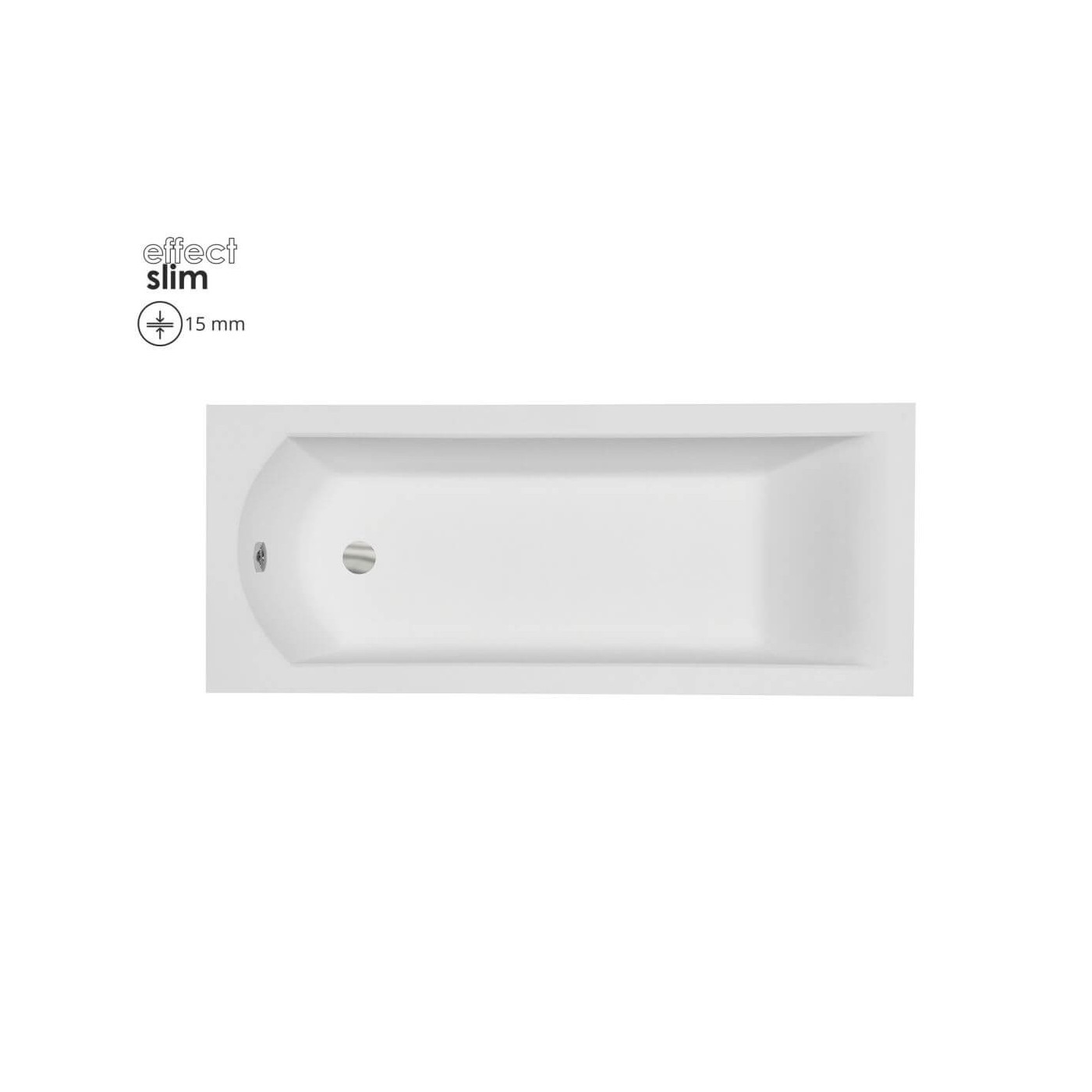 Wanna Do Zabudowy Shea Slim 180x80 Besco Wanna Do Zabudowy Shea Slim 180x80 Besco