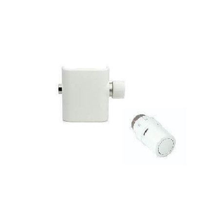 Zawór Zintegrowany Z Osłoną Biały + Głowica Termostatyczna 118200100009016+11911630102 Vasco