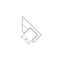 Wieszak Punktowy Spark 2 Chrom WRWSP2025KCRO Terma Wieszak Punktowy Spark 2 Chrom WRWSP2025KCRO Terma