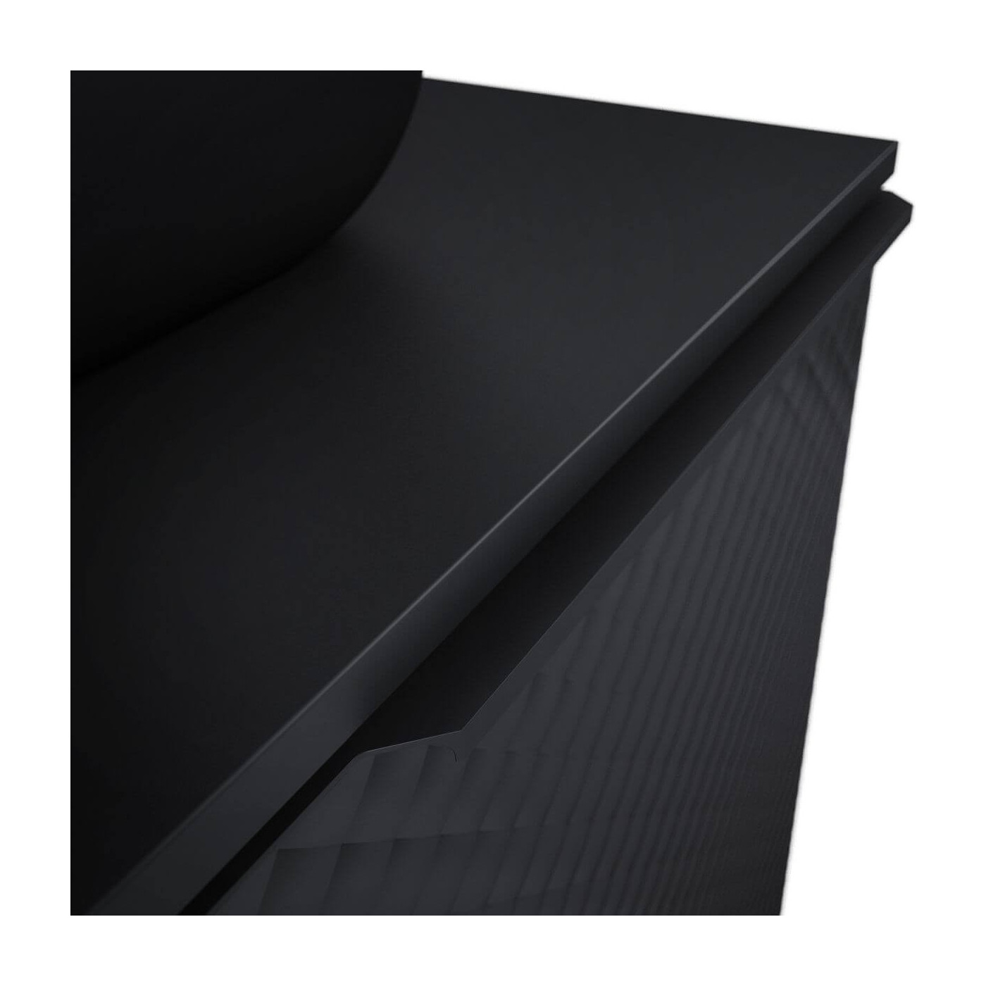 Szafka Pod Umywalkę Glam 70 cm Czarny Mat 168386 Elita Szafka Pod Umywalkę Glam 70 cm Czarny Mat 168386 Elita