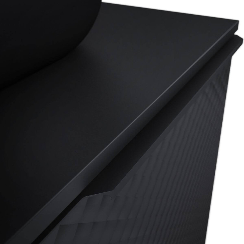 Szafka Pod Umywalkę Glam 70 cm Czarny Mat 168386 Elita Szafka Pod Umywalkę Glam 70 cm Czarny Mat 168386 Elita
