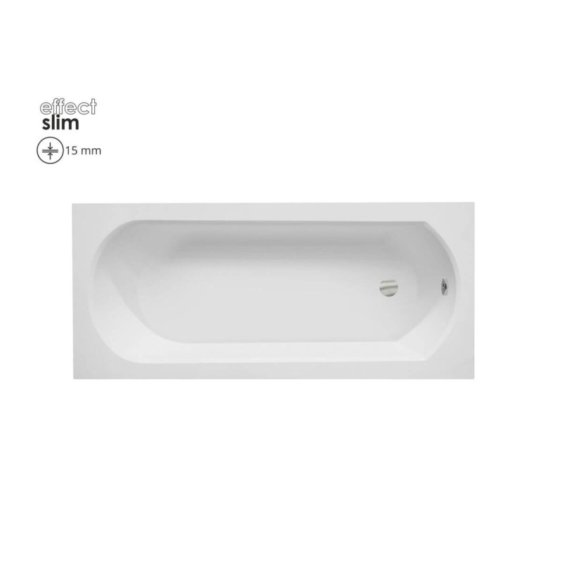 Wanna Intrica Slim 150x75 Z Nogami 150x75 Besco Wanna Intrica Slim 150x75 Z Nogami 150x75 Besco