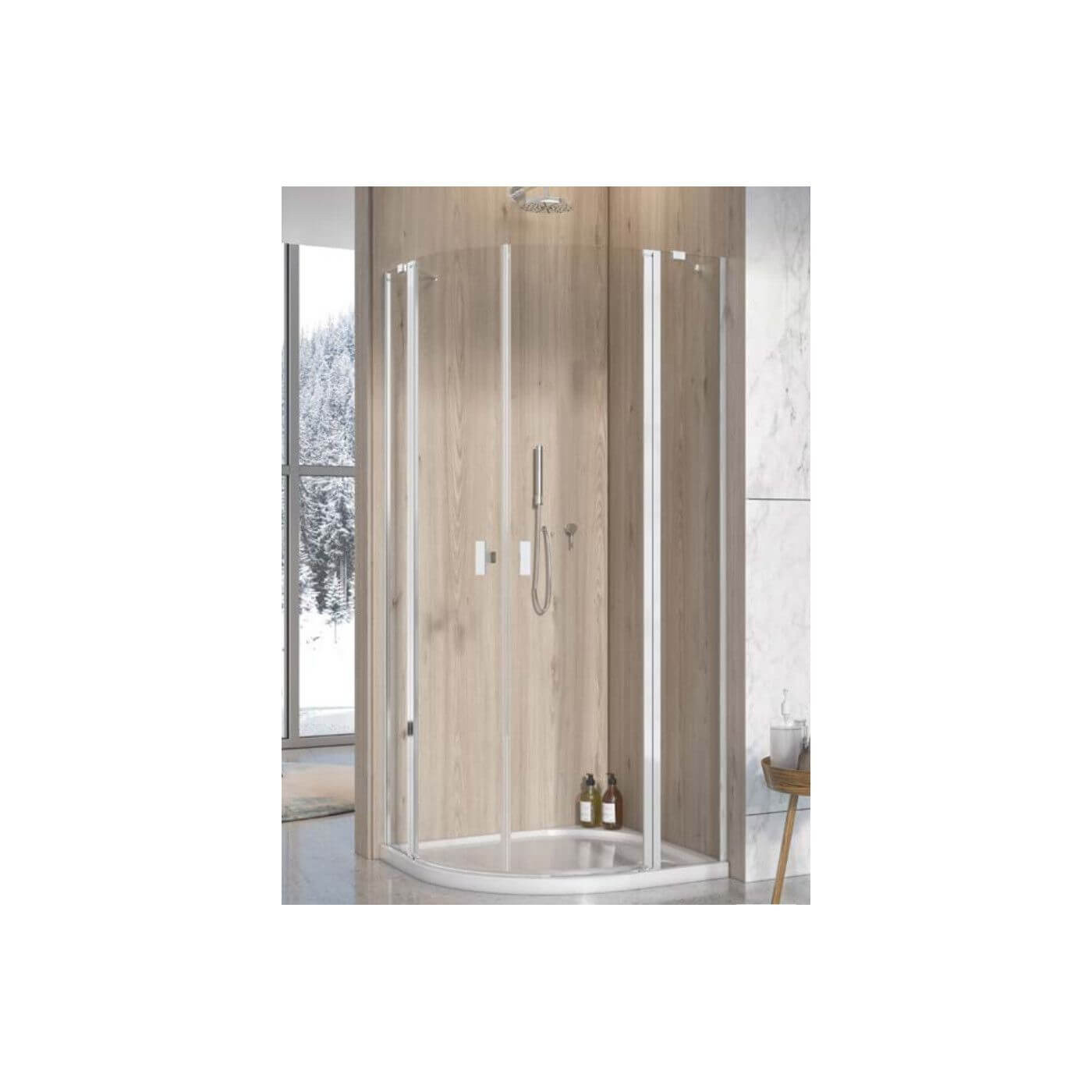 Kabina Nes PDD II Część 90 Lewa 10030090-01-01L Radaway Kabina Nes PDD II Część 90 Lewa 10030090-01-01L Radaway