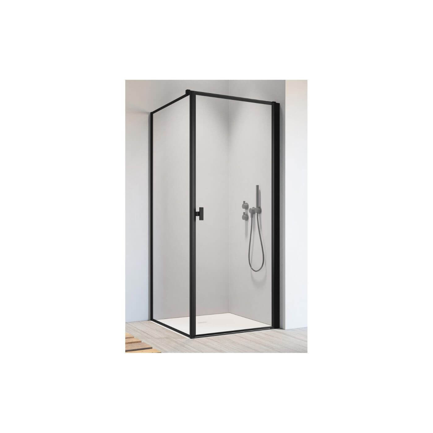 Drzwi Prysznicowe Nes KDJ I Czarne 100 Prawe Frame 10022100-54-56R Radaway Drzwi Prysznicowe Nes KDJ I Czarne 100 Prawe Frame 10022100-54-56R Radaway