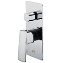 Bateria Prysznicowo-Wannowa Podtynkowa Teo Z Boxem 2-Wyjściowym Chrom 02042CHR Emporia Bateria Prysznicowo-Wannowa Podtynkowa Teo Z Boxem 2-Wyjściowym Chrom 02042CHR Emporia