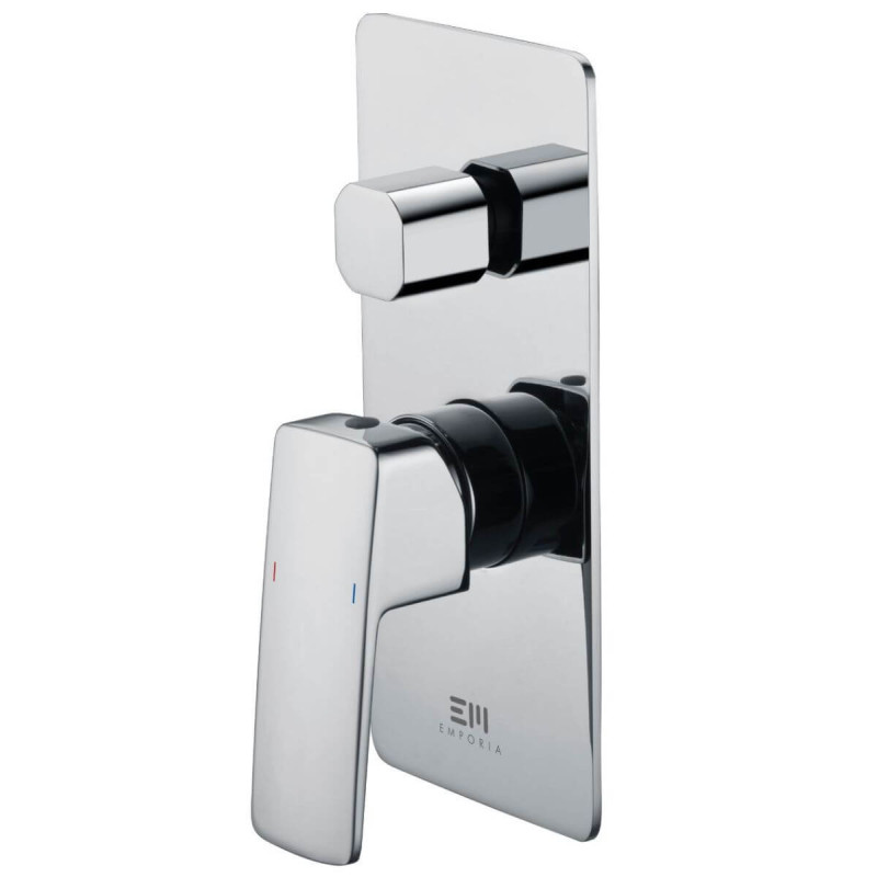Bateria Prysznicowo-Wannowa Podtynkowa Teo Z Boxem 2-Wyjściowym Chrom 02042CHR Emporia Bateria Prysznicowo-Wannowa Podtynkowa Teo Z Boxem 2-Wyjściowym Chrom 02042CHR Emporia