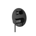 Bateria Prysznicowo-Wannowa Podtynkowa Fly Z Boxem 2-Wyjściowym Czarny Mat 03042BM Emporia Bateria Prysznicowo-Wannowa Podtynkowa Fly Z Boxem 2-Wyjściowym Czarny Mat 03042BM Emporia