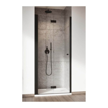 Drzwi Prysznicowe Nes DWB Czarne 80 Lewe 10029080-54-01L Radaway