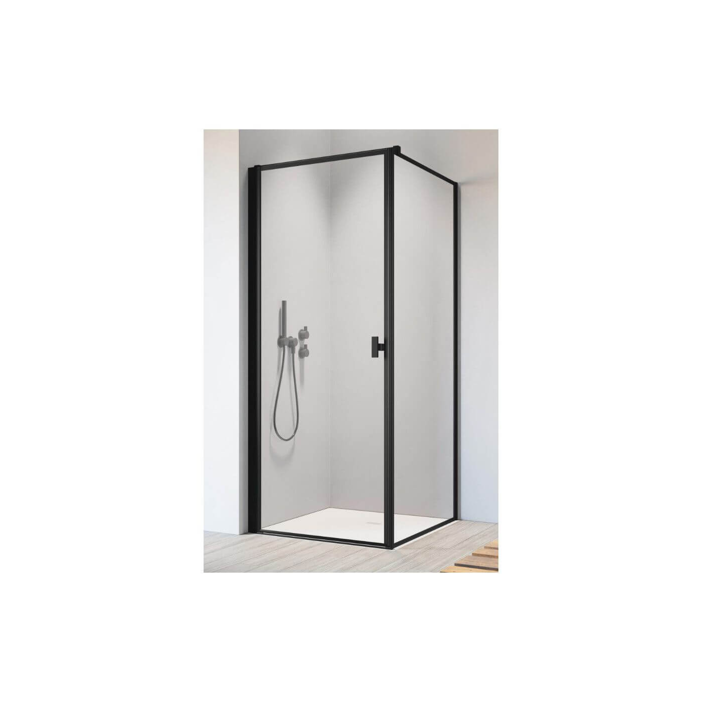 Drzwi Prysznicowe Nes 8 KDJ I Czarne 100 Lewe Frame 10072100-54-56L Radaway Drzwi Prysznicowe Nes 8 KDJ I Czarne 100 Lewe Frame 10072100-54-56L Radaway