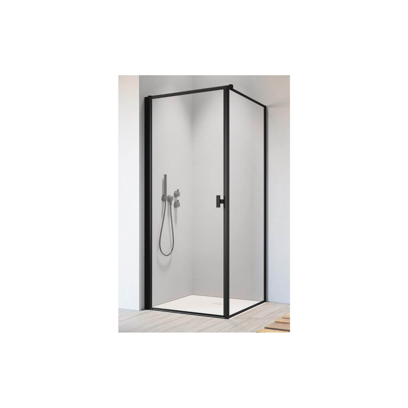 Drzwi Prysznicowe Nes KDJ I Czarne 80 Lewe Frame 10022080-54-56L Radaway Drzwi Prysznicowe Nes KDJ I Czarne 80 Lewe Frame 10022080-54-56L Radaway