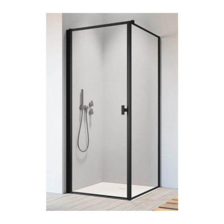 Drzwi Prysznicowe Nes KDJ I Czarne 80 Lewe Frame 10022080-54-56L Radaway