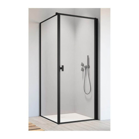 Drzwi Prysznicowe Nes KDJ I Czarne 80 Prawe Frame 10022080-54-56R Radaway