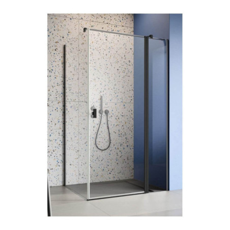 Drzwi Prysznicowe Nes 8 KDJ II Czarne 120 Prawe 10086120-54-01R Radaway