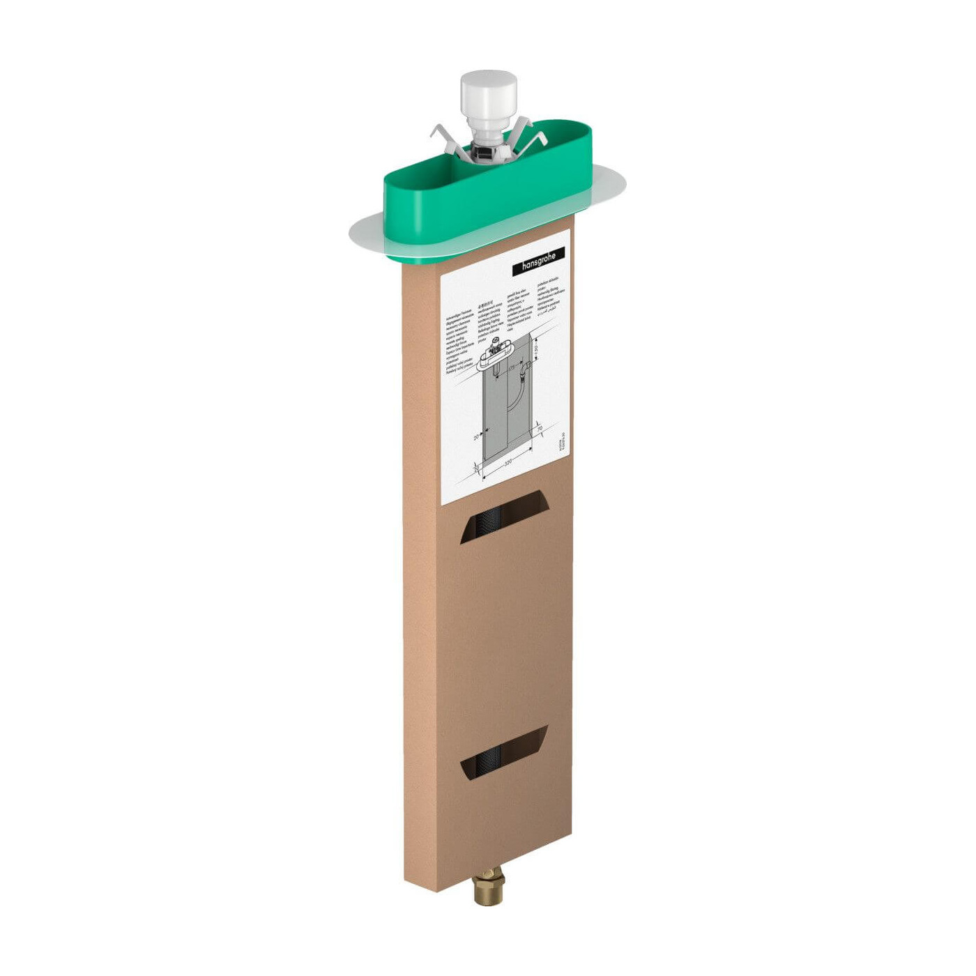 Zestaw Podtynkowy Sbox 13560180 Hansgrohe Zestaw Podtynkowy Sbox 13560180 Hansgrohe