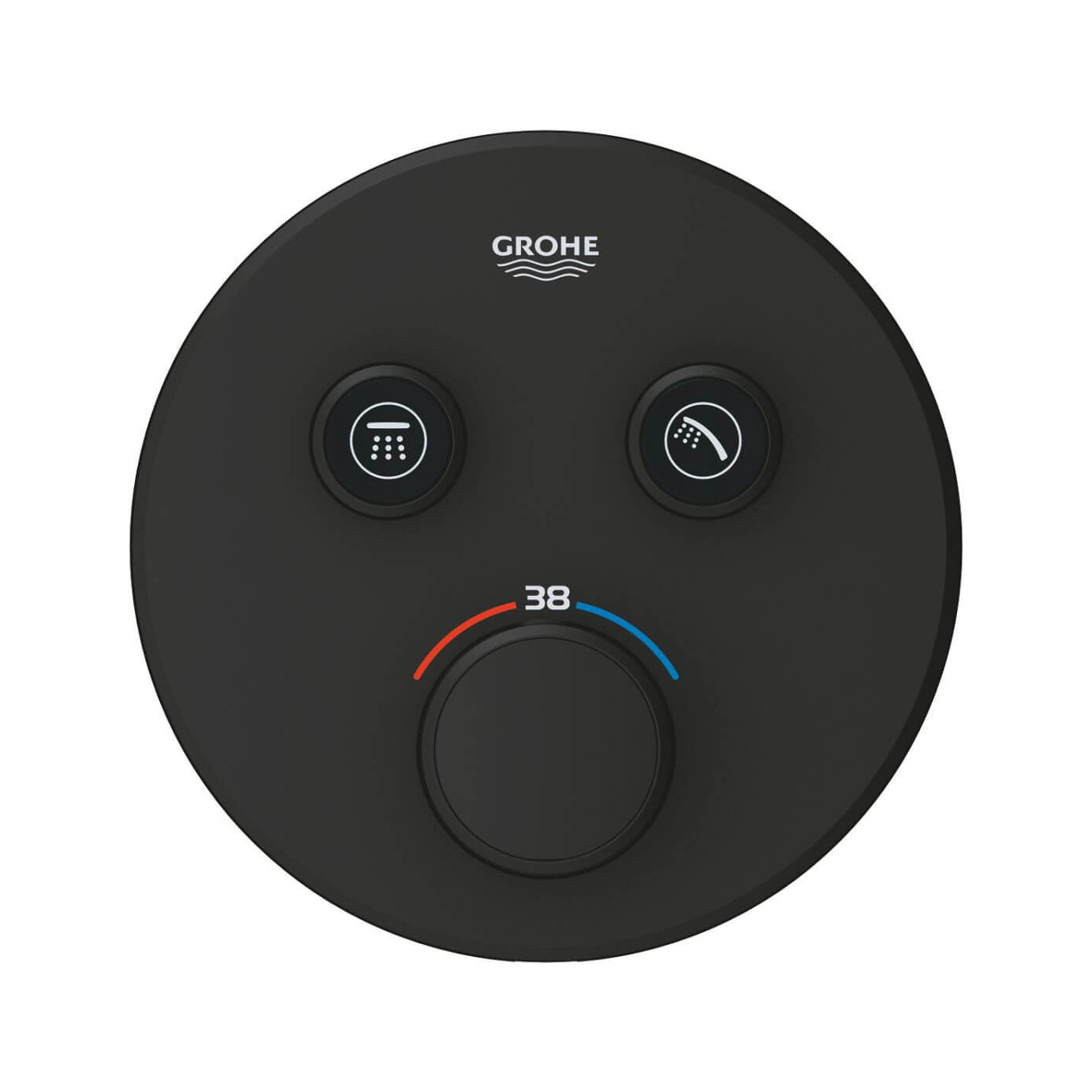 Bateria Prysznicowa Grohtherm Phantom Black 29507KF0 Grohe Bateria Prysznicowa Grohtherm Phantom Black 29507KF0 Grohe