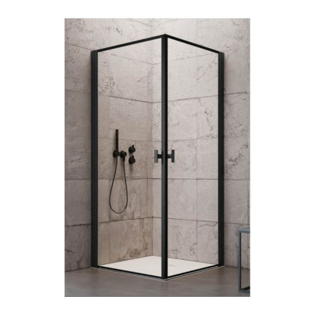 Kabina Nes 8 KDD I Czarna 100 Część Lewa Frame 10071100-54-56L Radaway