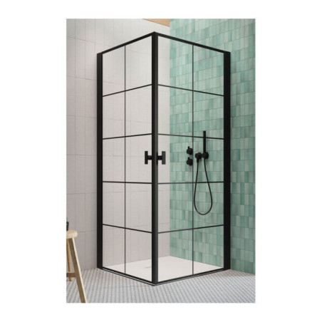 Kabina Nes KDD I Czarna 80 Część Lewa Factory 10021080-54-55L Radaway