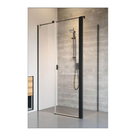 Drzwi Prysznicowe Nes 8 KDS II Czarne 110 Lewe 10087110-54-01L Radaway