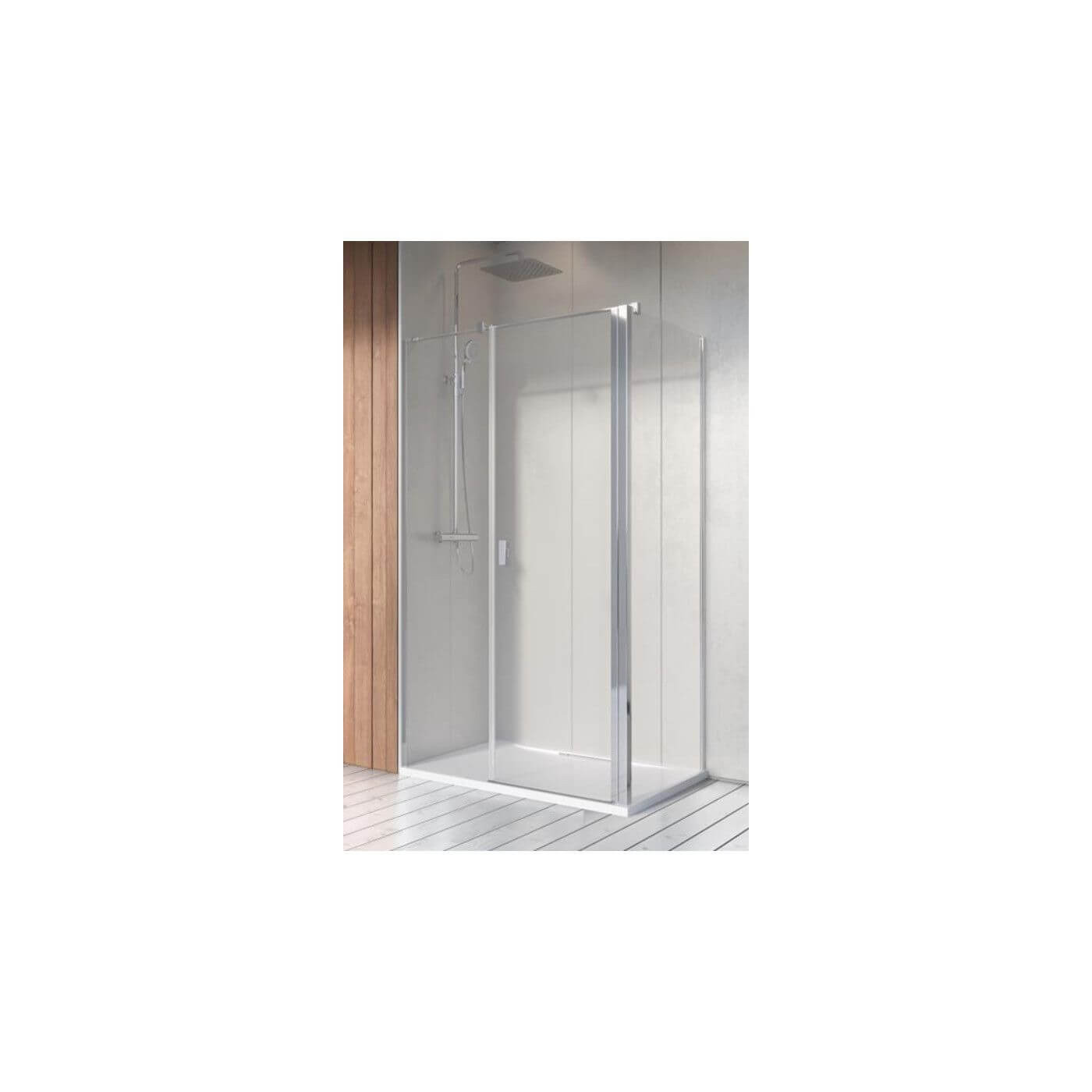 Ścianka Prysznicowa Nes 8 KDS II/DWD S2 80 10080080-01-01 Radaway Ścianka Prysznicowa Nes 8 KDS II/DWD S2 80 10080080-01-01 Radaway