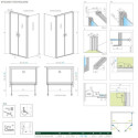 Drzwi Prysznicowe Nes 8 DWD+S 80 10081180-01-01 Radaway Drzwi Prysznicowe Nes 8 DWD+S 80 10081180-01-01 Radaway