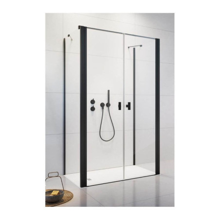 Drzwi Prysznicowe Nes 8 DWD+2S Czarne 90 10082190-54-01 Radaway